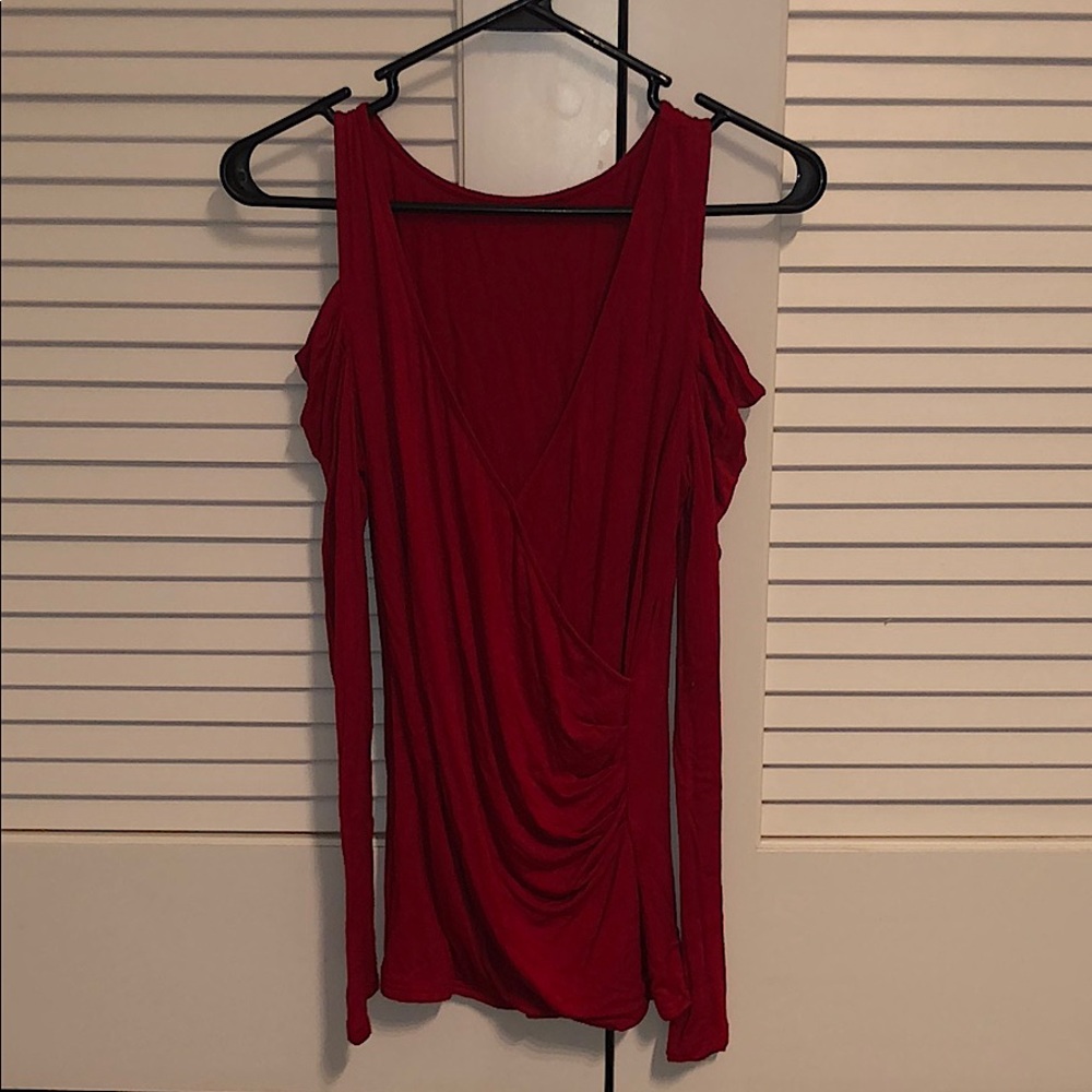 Wrap Low-Cut Top